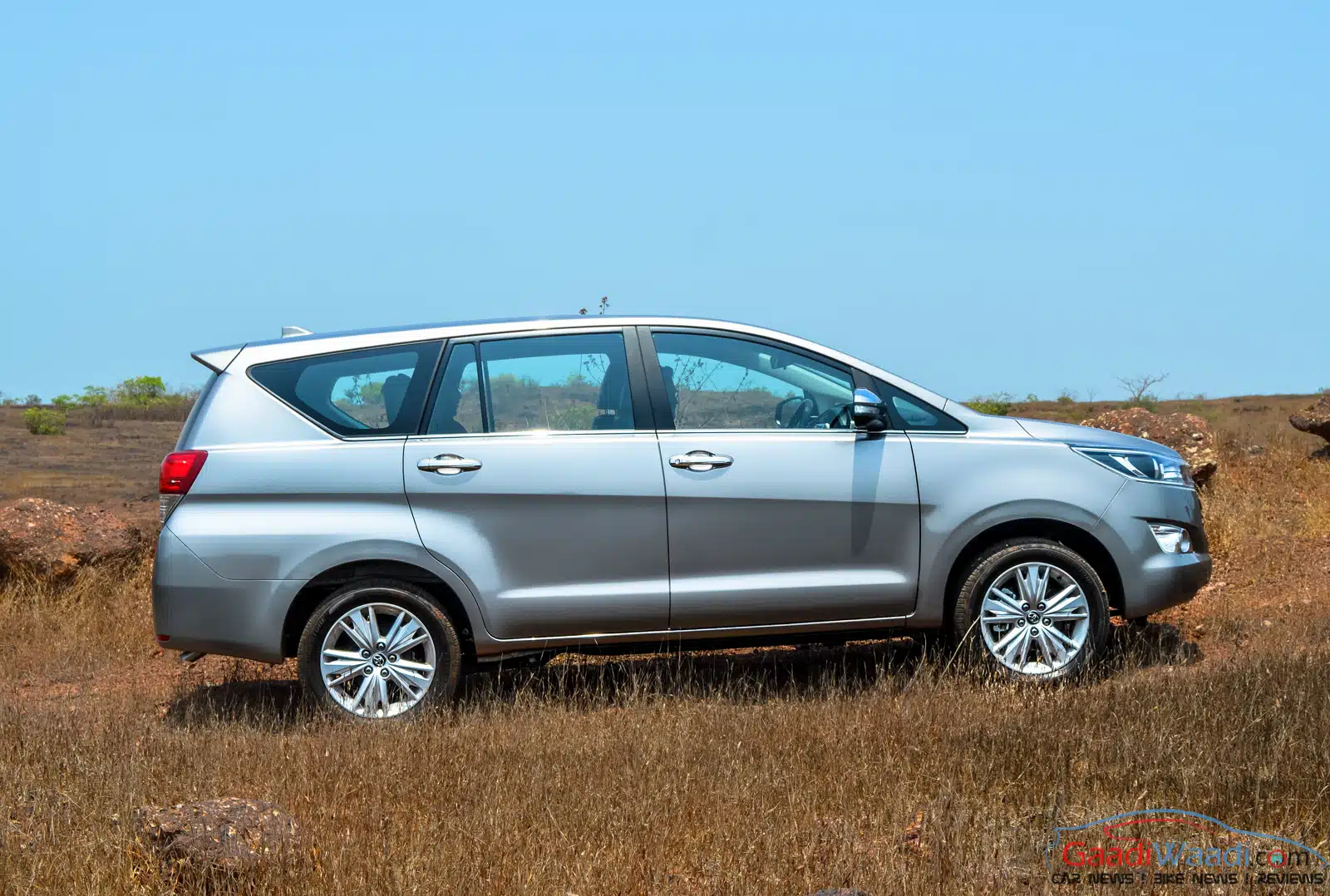 Toyota Innova Crysta — Luxury MPV cab available for hire in Kashmir
